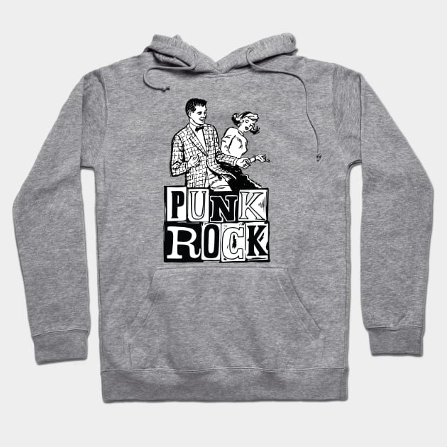 PUNK ROCK VINTAGE Hoodie by theanomalius_merch